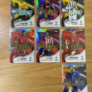 2020-21 Topps Chrome Insert Collectionインサート コレクション Golazo Prized Footballers future stars messi ronaldo haalandの画像4