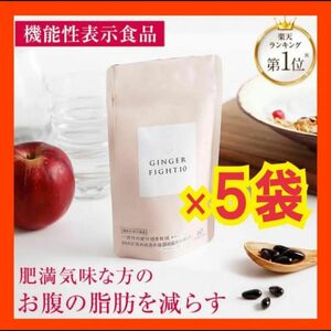 GINGER FIGHT10（ジンジャーファイト10） ５袋　機能性表示食品