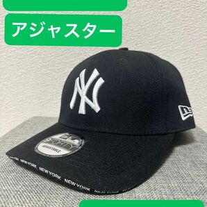 NEW ERA ベースボールキャップ ストレートキャップ NY ヤンキース アジャスター ヒップホップ 人気 オシャレ