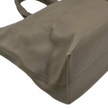 BOTTEGAVENETA ボッテガヴェネタ レザーハンドバッグ ベージュ系 メンズ ビジネスバッグ トートバッグ イントレチャートハンドル 【中古】_画像5