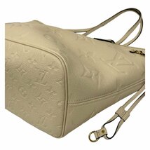 LOUIS VUITTON ルイヴィトン M46676 ネヴァーフルMM モノグラムアンプラント レディース トートバッグ ショルダーバッグ ホワイト系 ポーチ_画像2