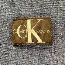 Calvin Klein jeans カルバンクラインジーンズ スケーターデニムジャケット M コーチジャケット 定価44000円_画像6