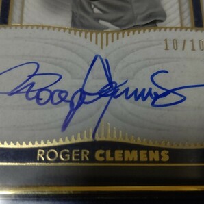 Topps Definitive Roger Clemens auto ロジャー クレメンス 直筆サインカード 10枚の画像3