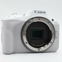 Canon キヤノン EOS R50 ダブルズームキット ホワイト ミラーレス一眼レフカメラ_画像3