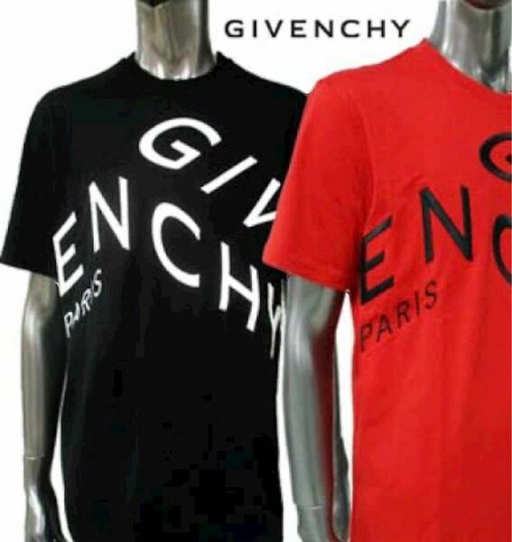 ジバンシー GIVENCHY メンズ トップス Tシャツ 半袖 GIVENCHYロゴ刺繍付き