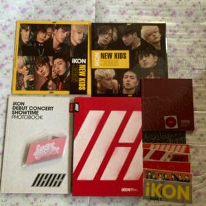 iKON CD未再生　ノート　ステッカー　付箋　フォトブック