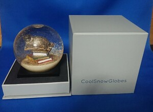 スノードーム CoolSnowGlobes 猫 クールスノーグローブス 気泡あり