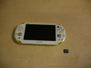 SONY PSVITA PCH-2000 SDカード8GB付き 現状品 動作確認済