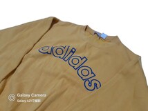 90s-adidas/アディダス/ロゴ/スウェット/裏起毛/used/men-M_画像3