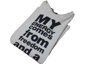 COMME des GARCONS HOMME PLUS(コムデギャルソン オム プリュス) MY ENERGY c.f.f.a.r.s. TEE (Tシャツ) MEN'S -M