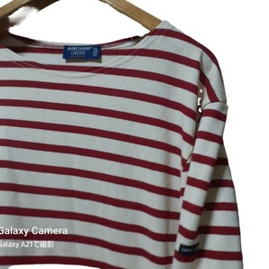 フランス製:セントジェームス SAINT JAMES L'ATELIERi:MEN'S-L: バスクシャツ 長袖の画像2