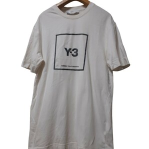 Y-3 ワイスリー adidas スクエアラベルロゴ Tシャツ ABW003:サイズS Y3 の画像1