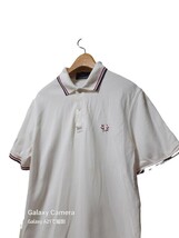 英国製:フレッドペリーFRED PERRY:半袖ポロシャツ:鹿の子:used:MEN'S-40 JP-M_画像2