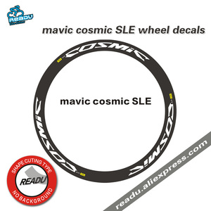 MAVIC COSMIC SLEロードバイクホイールセットデカール 700C自転車ホイールリムステッカーリム深さ 38 ミリメートル 40 ミリメートル 50 ミ