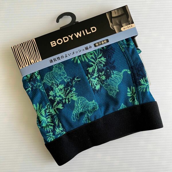 ボディーワイルド　ボクサーパンツ　Lサイズ　グンゼ　BODY WILD 吸汗速乾　メッシュ　ローライズ