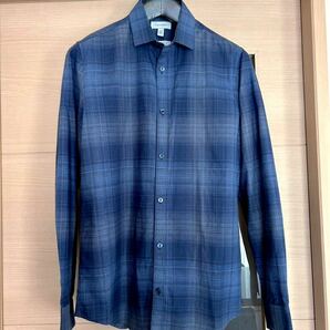 【試着程度】Calvin Klein/カルバン・クライン カッタウェイカラードレスシャツXS（M位） 1.8万円位の画像7