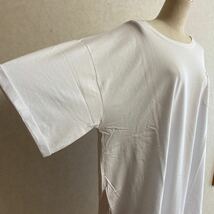 KN2318 ＊② 4L 大きいサイズ　USAコットンTシャツ　裾ラウンド　ビックTシャツ_画像3