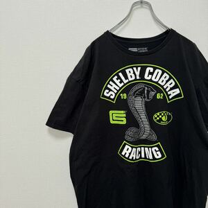 Shelby Cobra Racing コブラ　古着　Tシャツ　ブラック