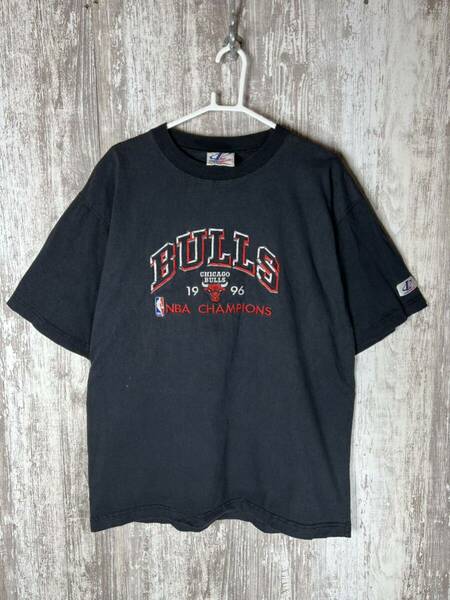 LogoAthletic NBA 古着　シカゴブルズ　半袖　Tシャツ　90s