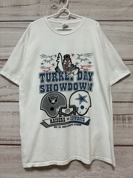 NFL 古着　Tシャツ　デルタ　RAIDERS COWBOYS