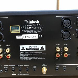 McIntosh プリメインアンプ マッキントッシュ C2200元箱付属の画像8