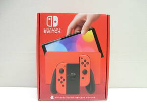 玩具祭 ゲーム祭 1円スタート!! 美品 任天堂 スイッチ 有機ELモデル マリオレッド HEG-S-KAAAA NINTENDO SWITCH 自宅保管品