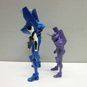 玩具祭 バンダイ エヴァ 2体おめとめ 人造人間エヴァンゲリオン零号機(改) EVA-00 新世紀エヴァンゲリオン初号機 EVA-01 中古 プラモデルの画像6