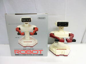 玩具祭 ゲーム祭 任天堂 ファミリー コンピュータ ロボット HVC-012 1985 昭和レトロ 中古 通電のみ確認済 Nintendo FAMILY COMPUTER ROBOT