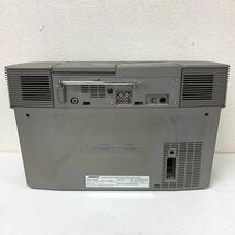 【E-3】 BOSE AWM Acoustic Wave Music System CDラジカセ AWM-RC リモコン ボーズ スピーカー動作不良あり ジャンク 1599-64_画像7