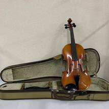 【P-1】 Suzuki No.200 バイオリン 弓欠品 キズあり 汚れあり スズキ 中古品 1599-41_画像1