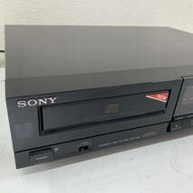 【D-2】 SONY CDP-950 CDプレーヤー CDデッキ ソニー 音出し確認済み CD再生OK ボタン誤作動あり 1640-39_画像2