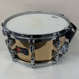 【O-2】 Legend Kaman スネアドラム レジェンド MADE IN USA アタッチメント付き Star-Cast Mounting System ケース付き 1641-4