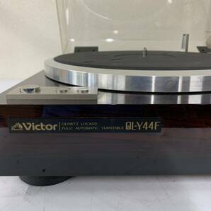 【Ja-3】 Victor QL-Y44F レコードプレーヤー 動作確認済 キズあり 汚れあり ビクター 中古品 1262-1の画像3