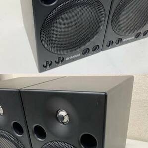 【Hd-2】 YAMAHA MSP3 Powered Monitor Speaker パワードモニタースピーカー ペア ヤマハ 音出し確認済み 細かい傷多め 1757-60の画像2