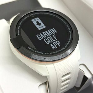 未使用品 GARMIN ガーミン ゴルフ用距離測定器 ゴルフウォッチ Approach S70 42MM スマートウォッチ 白 ホワイト GPSナビ 質屋出品の画像2