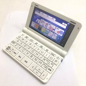 中古品 動作確認済み カシオ CASIO 電子辞書 EX-word XD-SV4750 白 ホワイト 学生モデル 高校生モデル 質屋出品