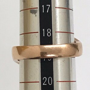 中古品 Leda Silma レダシルマ Ge K10 指輪 リング ダイヤ0.03ct 重量7.8g サイズ19号 金投資 質屋出品の画像6