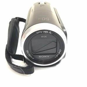 中古品 動作確認済み SONY ソニー デジタルビデオカメラ ハンディカム HDR-CX675 ボルドーブラウン 質屋出品の画像2