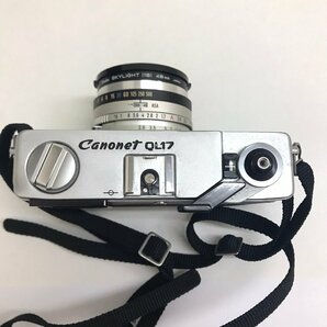 中古品 動作未確認 現状渡し キャノン Canon フィルムカメラ キヤノネット G-ⅢQL 35mmレンズ 質屋出品の画像4