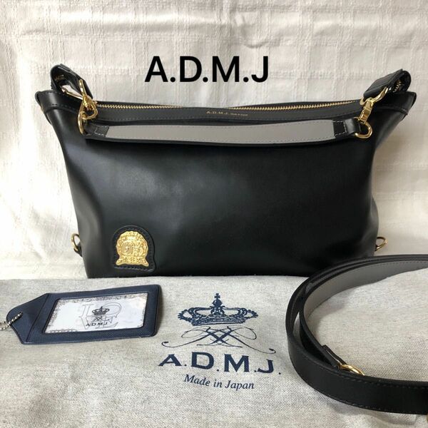 A.D.M.J ハンドバッグ　ショルダーバッグ　3way admj アクセソワ