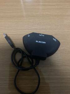 ELECOM 3in1 （XBOX、PS/PS2、GC）ゲームパッドコンバータ　“JC-PS303UBK”/動作未確認