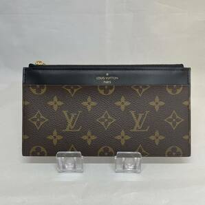 1円〜美品LOUIS VUITTON ルイヴィトン モノグラム スリムパースの画像2