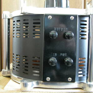 電圧調整器 横山電機製 型名B-30型(中古) 入力電圧200V、出力電圧0～260V 15A 容量３KVAの画像9