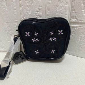 未使用　タグ付き　ANNA SUI アナスイ　ポーチ　ブラック