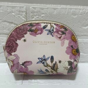 OLIVIA BURTON 花柄　 フラワー柄　メイクポーチ　ピンク　可愛い