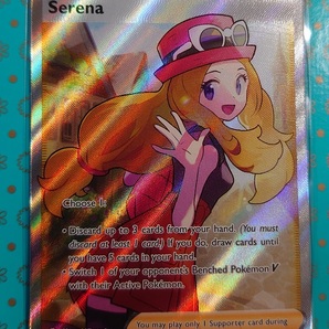 ポケカ　英語版　正規品　セレナ　193/195　SR　海外版　ポケモンカードゲーム　Pokemon　Serena　Full Art