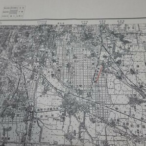 ER26/地図 「大阪東南部」 1/50000地形図 1/5万 5万分の1 昭和7年の画像3