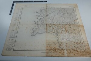 ES06/地図 「御坊」 1/50000地形図 1/5万 5万分の1 昭和24年