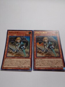 遊戯王　新鋭の女戦士 ウルトラ 2枚