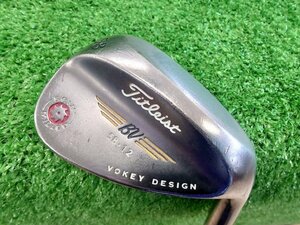 4卍尋1380 ウェッジ 【Titleist/タイトリスト】 VOKEY SPIN MILLED 2009（58・12）ブラックニッケル　フレックス:S〈札幌/美しが丘〉